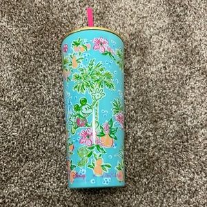 Disney Parks x Lilly Pulitzer collab tumbler.